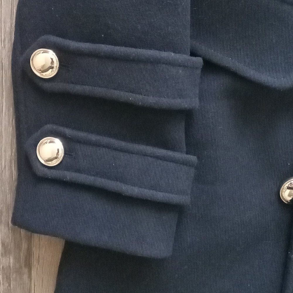 NWT VINCE CAMUTO WOOL BLEND DOUBLE BREASTED TRENCH COAT - Picture 5 of 9